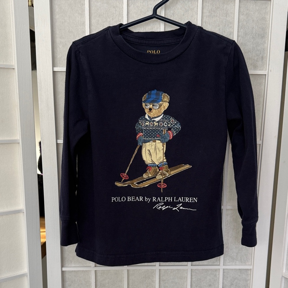 Polo Bear by Ralph Lauren Kids Long Sleeve Shirt size 3T